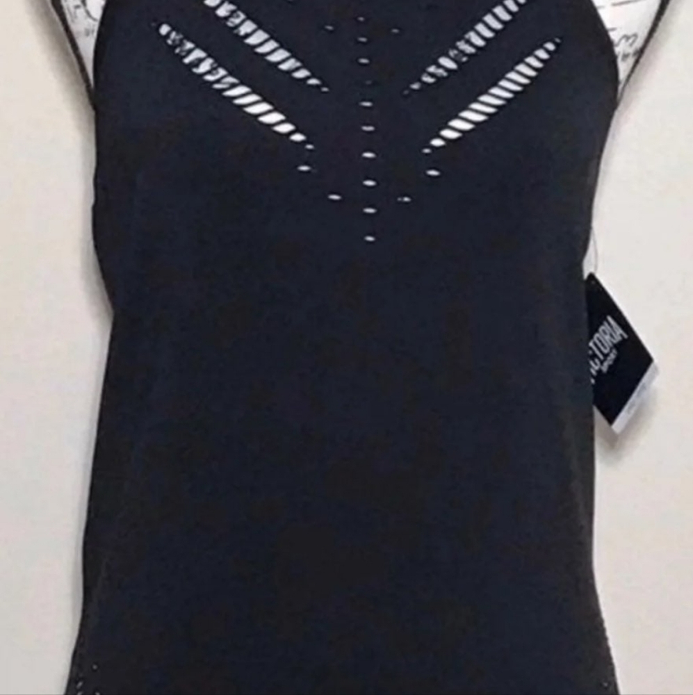NWT Bundle of 3 Large Victoria Sport Perforated Tanks